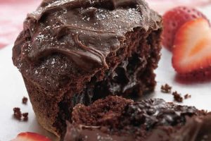 recette muffins chocolat coeur fondant