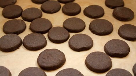 recette sables chocolat noir