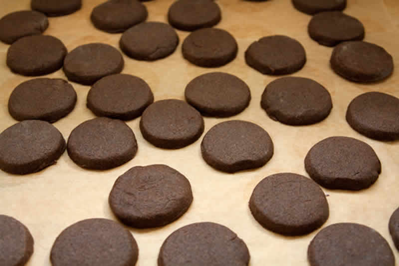 recette sables chocolat noir