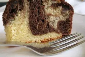 recette cake chocolat vanille