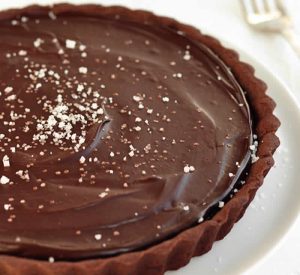 recette tarte chocolat noir