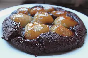 recette tarte aux poires chocolat