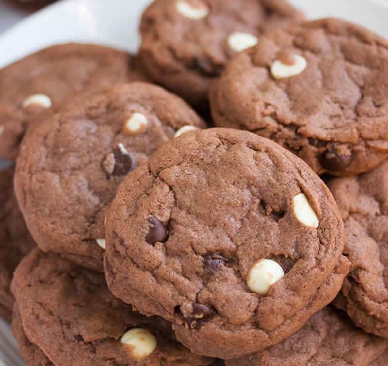 Recette cookie aux trois chocolats