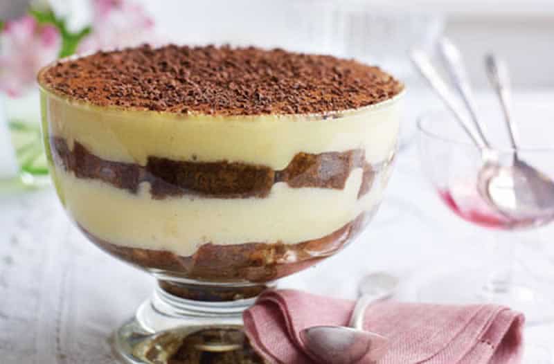 Recette tiramisu double chocolat