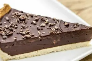 Recette de tarte au chocolat noir