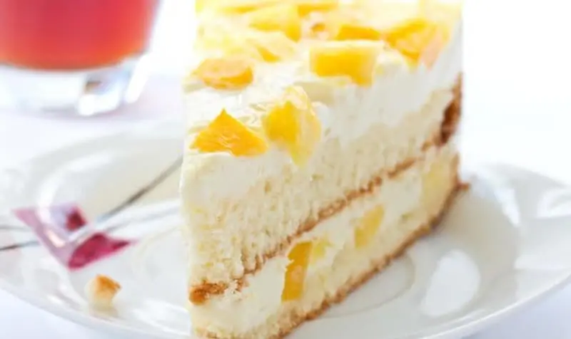 Recette gâteau ananas à la crème