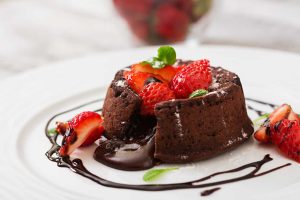 Fondant chocolat dessert