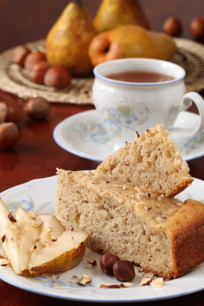 Gâteau aux noisettes moelleux