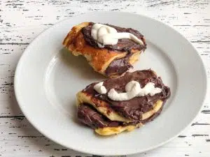 Pancake à la crème chocolat