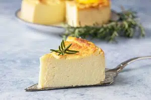 Gâteau au fromage blanc et vanille