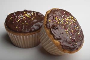 Muffins vanille au chocolat