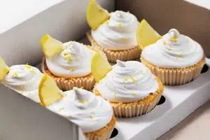 Cupcakes au citron avec crème