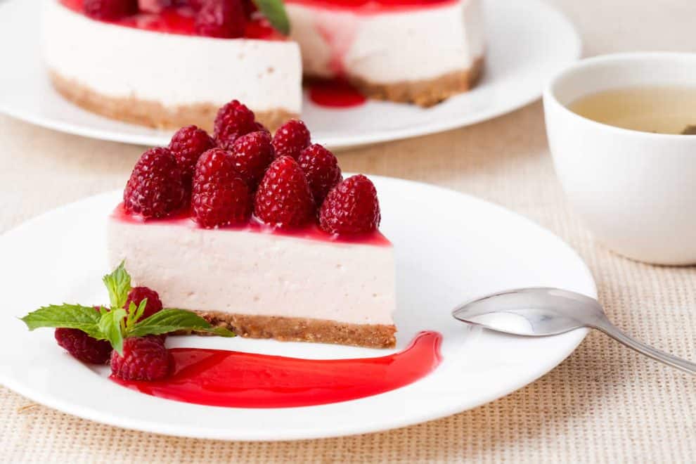 Cheesecake a la fraise et fromage