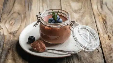 Mousse au chocolat légère sans oeuf