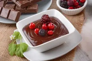 Mousse au chocolat sans oeufs