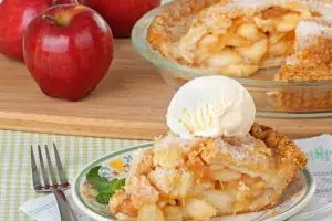 Tourte aux pommes à l'ancienne