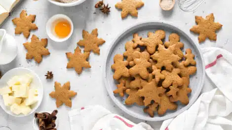 Biscuits vanille de noël