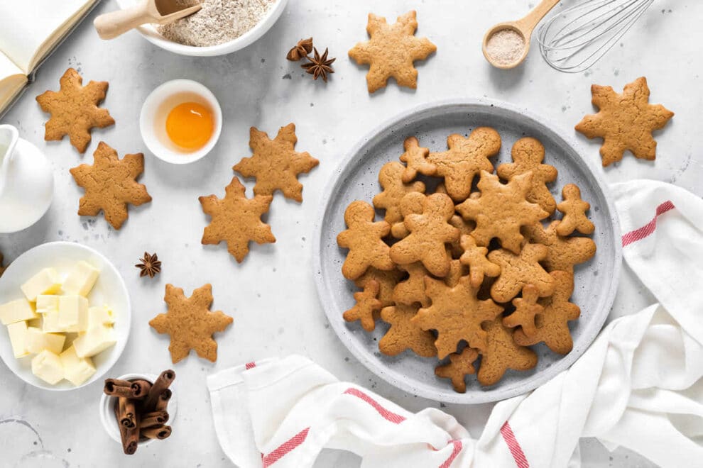 Biscuits vanille de noël