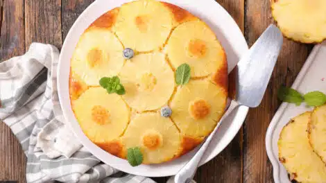 Gâteau renversé à l'ananas