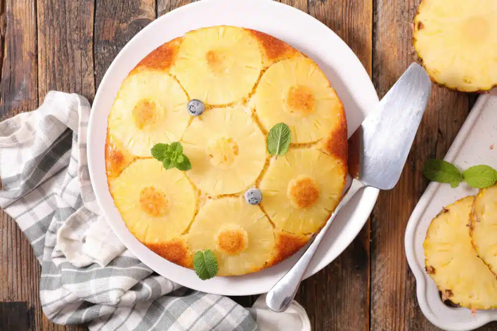 Gâteau renversé à l'ananas