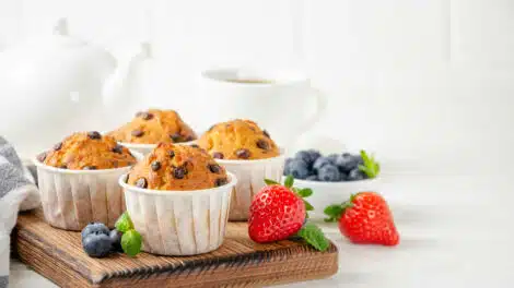 Muffins aux pépites de chocolat