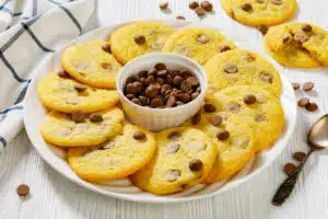 Cookies au citron et pépites de chocolat