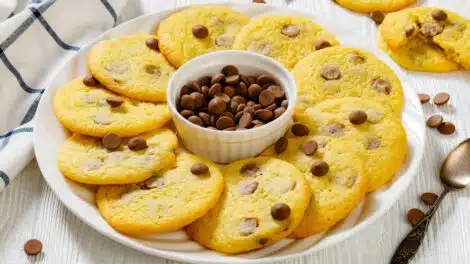 Cookies au citron et pépites de chocolat