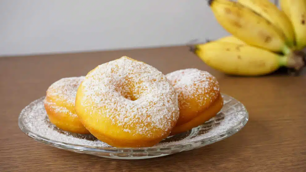 Donuts banane