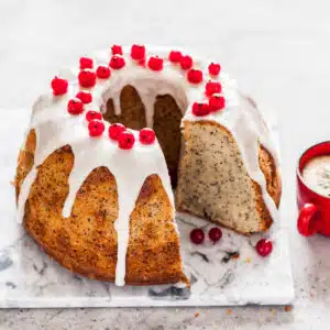 Gâteau citron aux graines de pavot