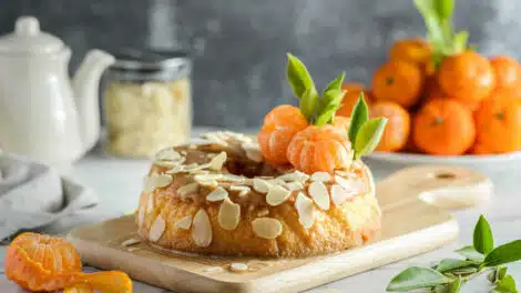 Cake à la mandarine