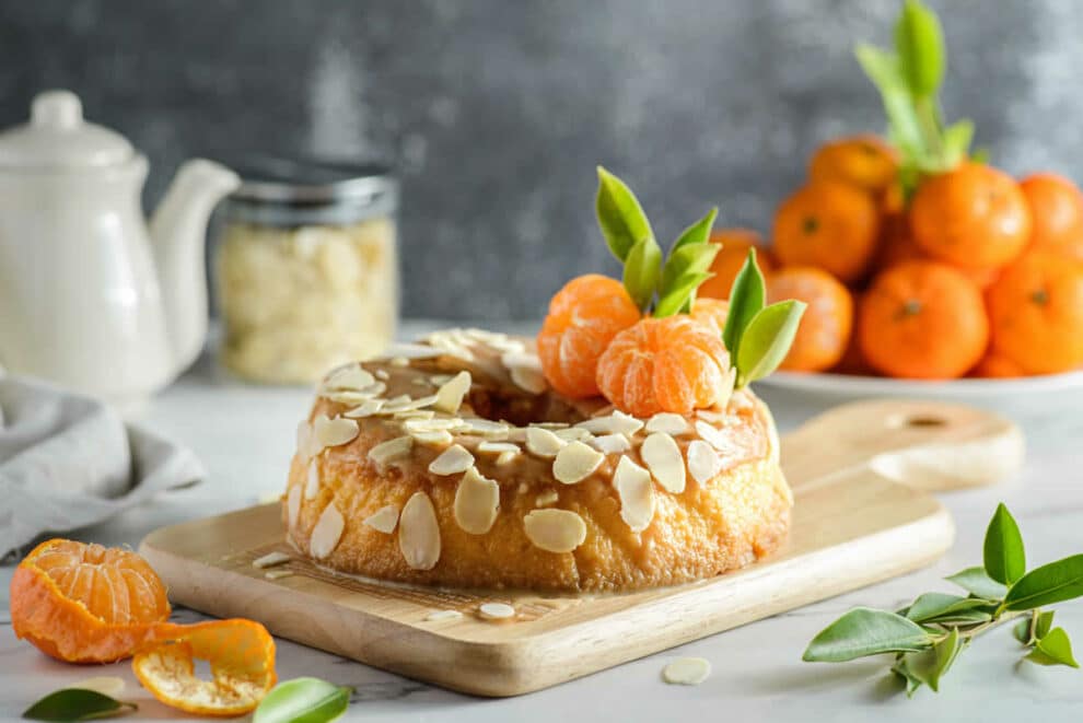 Cake à la mandarine