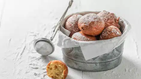 Mini beignets