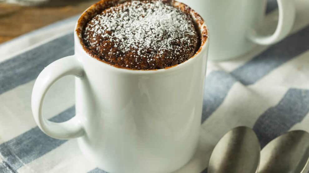 Mug cake au Nesquik