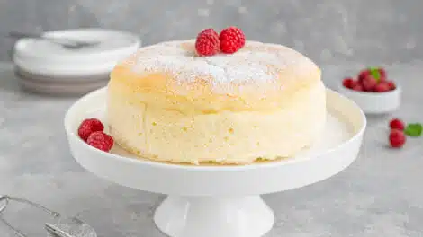 Gâteau japonais au fromage