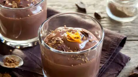 Mousse au chocolat sans œufs facile