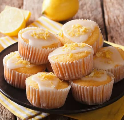 Muffins légers au citron