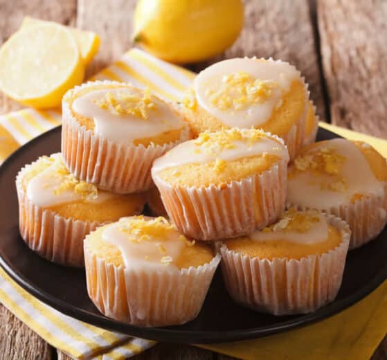 Muffins légers au citron
