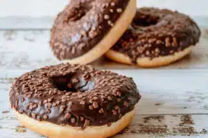 Beignets à la vanille et chocolat