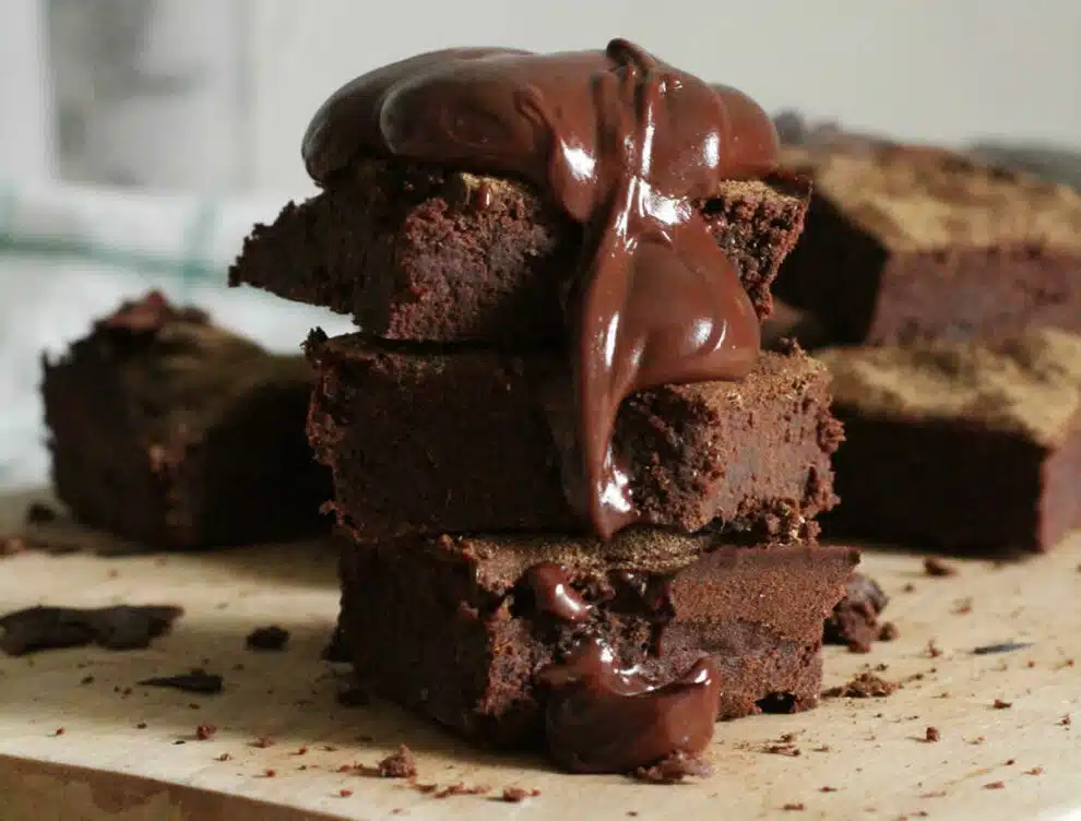 Brownies au chocolat sans farine