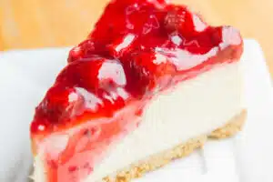 Cheesecake à la fraise sans cuisson