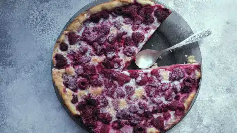 Clafoutis aux Framboises