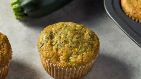 Muffins aux courgettes