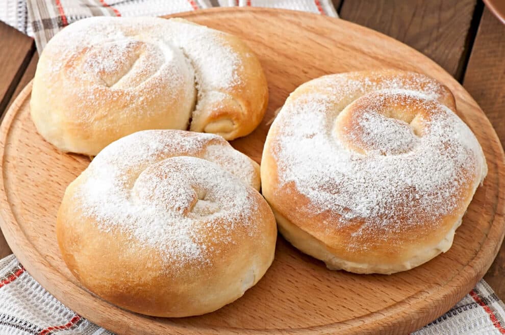 Pain au lait moelleux