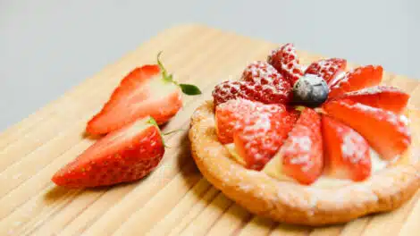 Tartelettes aux fraises à la crème pâtissière