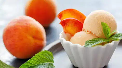 Sorbet pêches thermomix