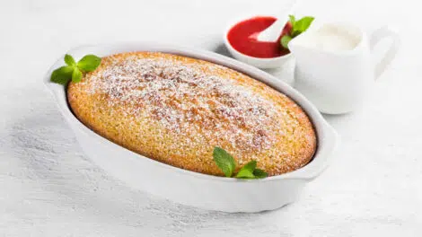 Gâteau de semoule au four