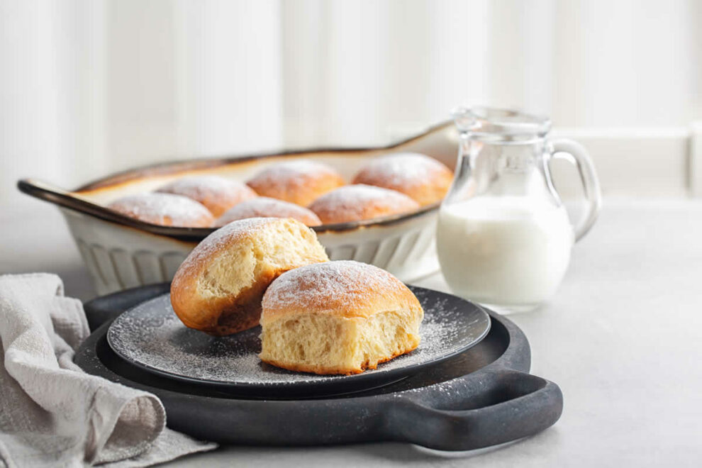 Mini brioche au lait