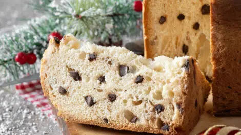 Panettone aux pépites de chocolat