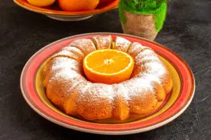 Gâteau moelleux et fondant à l'orange