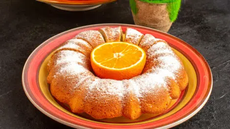 Gâteau moelleux et fondant à l'orange